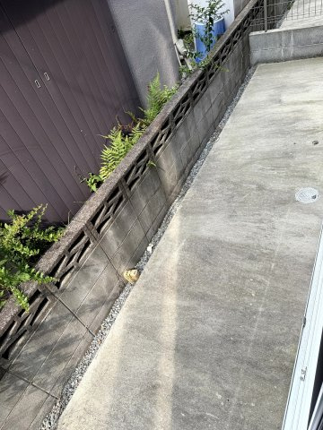 ブルージュ明石のバルコニー