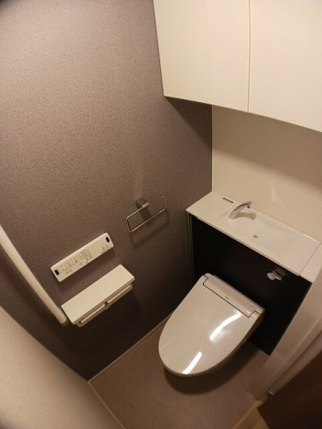 グランデ神ノ輪　Ｂのトイレ|トイレもきれいです