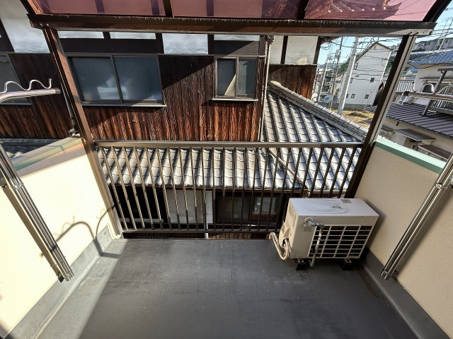 タウンKのバルコニー|広々としたバルコニーです