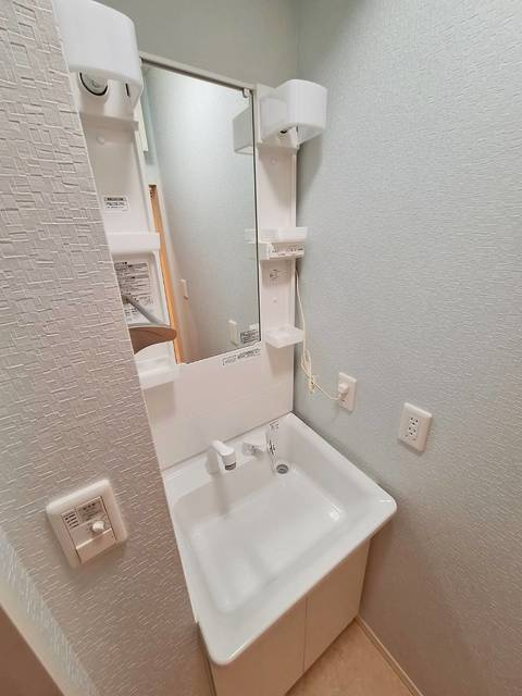 Ｍａｉｓｏｎ Ｓｔａｒｌｉｔ　メゾンスタルリットの洗面所|忙しい朝に嬉しいシャンプードレッサー