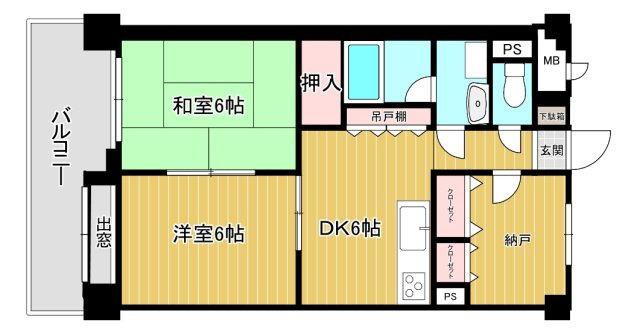 ロワイヤルユウ大牟田・荒尾の間取り