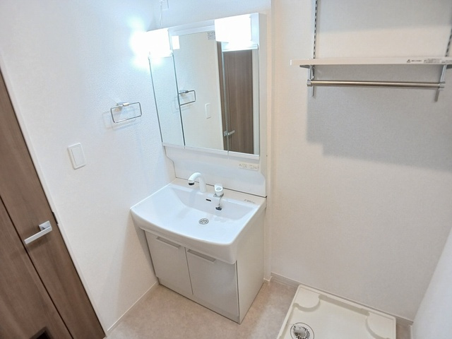 ラ・メゾン土浦Ⅰの独立洗面台|洗面所