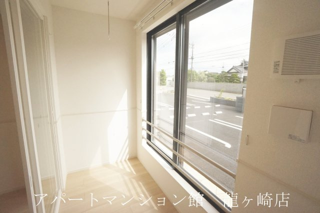 ラ・メゾン土浦Ⅰのバルコニー