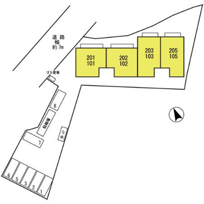 【区画図】 | ハウスＫ