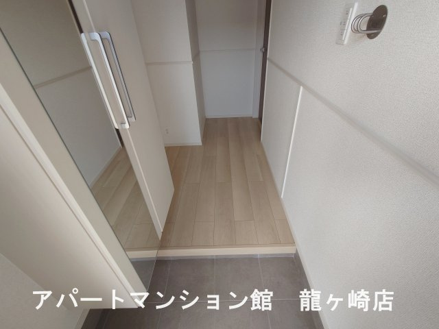 ラ・メゾン土浦Ⅱの玄関