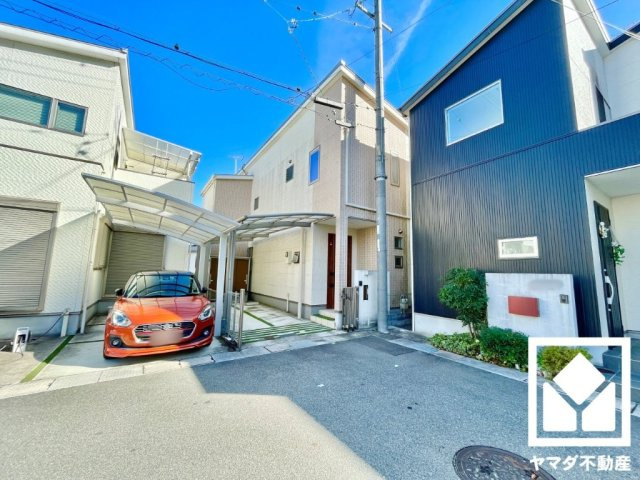 京田辺市薪堀切谷のバルコニー