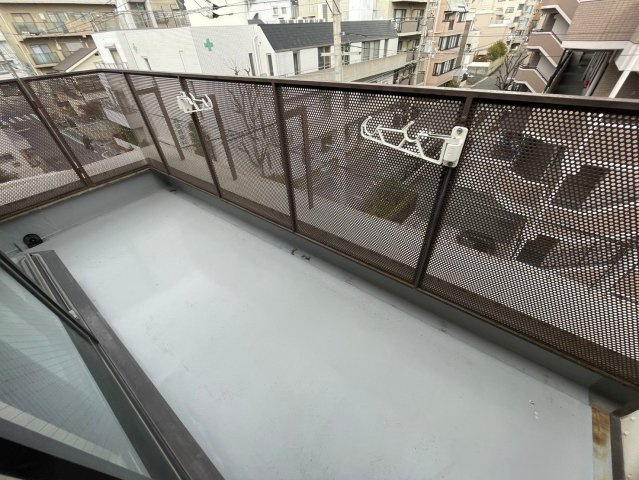 ハイム篠のバルコニー