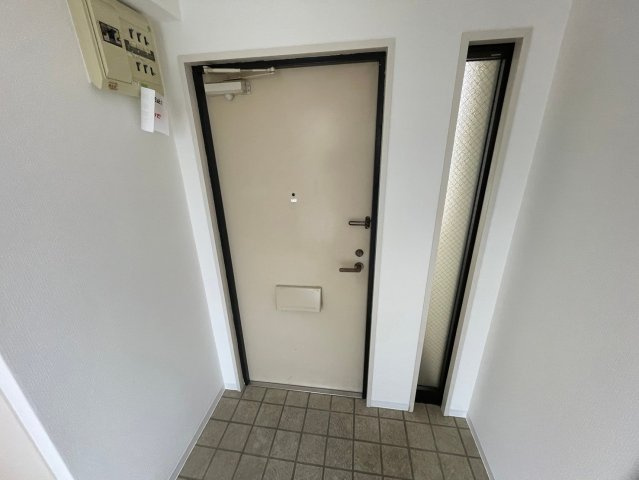 ハイム篠の玄関