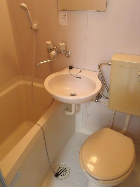 花井コーポの浴室