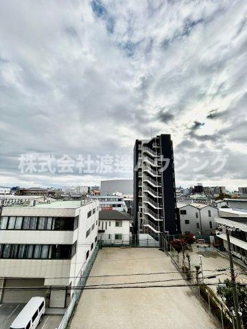 ハルフィー江坂の展望