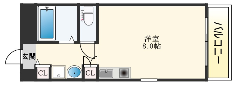 SERAPH天満橋の間取り