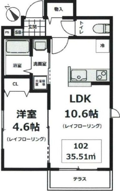 カーサ・カランコエの間取り