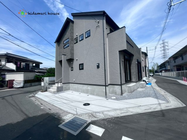 上尾市上　8期　新築戸建　ブルーミングガーデン　01の外観|現地写真