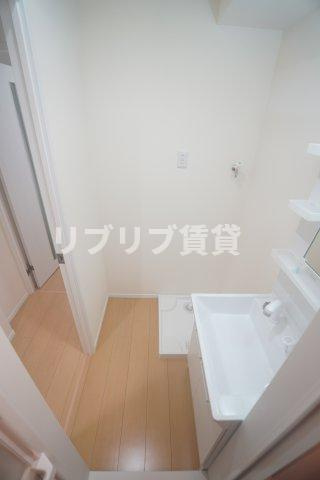 グラーナ千葉中央の洗面所