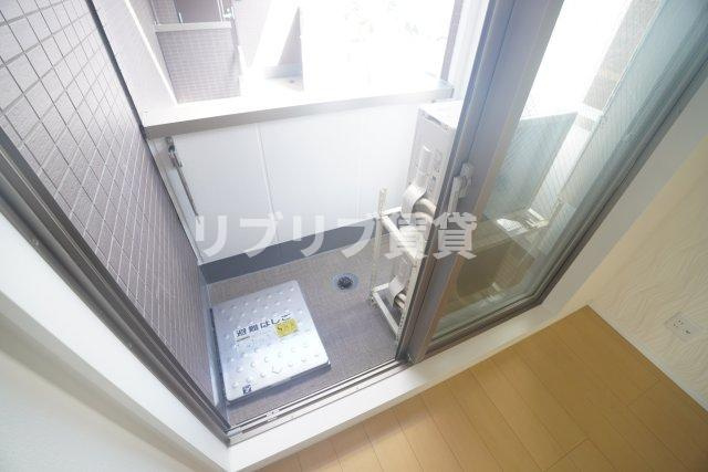 グラーナ千葉中央のバルコニー