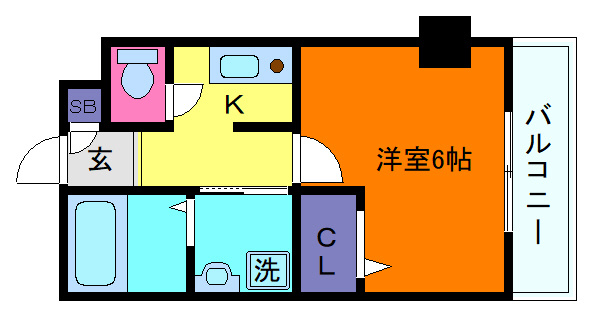 ラムール六甲山ノ手の間取り
