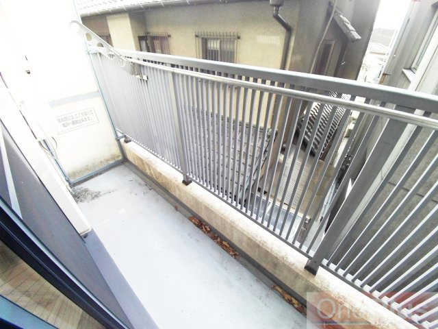 ラムール六甲山ノ手のバルコニー