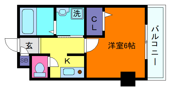 ラムール六甲山ノ手の間取り