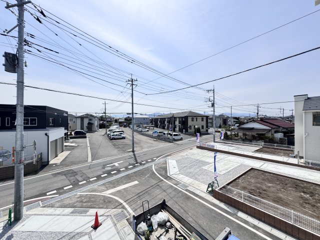 新築　藤岡市上戸塚第6　Liveie Garden.S　11号棟の展望|現地写真　藤岡市上戸塚第6　Liveie Garden.S　