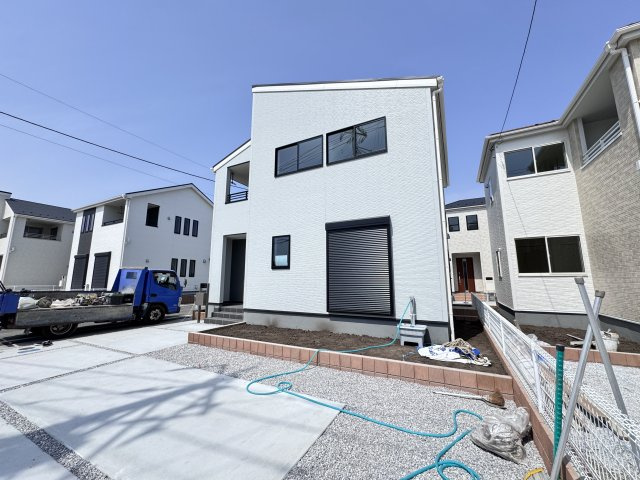 新築　藤岡市上戸塚第6　Liveie Garden.S　11号棟の外観|現地写真　藤岡市上戸塚第6　Liveie Garden.S　