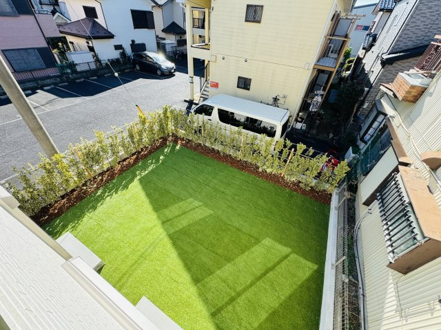 三郷市戸ケ崎３丁目新築戸建【戸ヶ崎小学校：5分】の展望|バルコニーより南側眺望