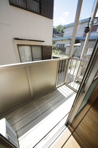 フラット眞山のバルコニー