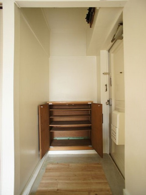 【玄関】 | ビレッジハウス奈良部1号棟 | シューズボックスもある玄関☆