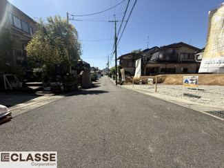 【前面道路含む現地写真】 | 宇治市広野町宮谷　2区画　D号地　売土地　建築条件付き　