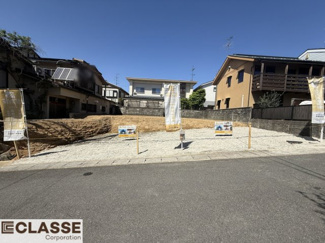 【前面道路含む現地写真】 | 宇治市広野町宮谷　2区画　D号地　売土地　建築条件付き　