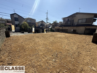 【前面道路含む現地写真】 | 宇治市広野町宮谷　2区画　D号地　売土地　建築条件付き　