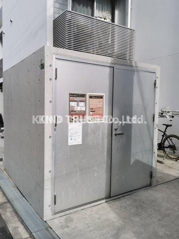 匠空天満のその他共用部分|敷地内ゴミ置き場です