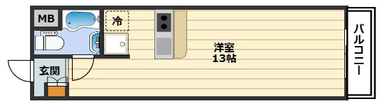 匠空天満の間取り