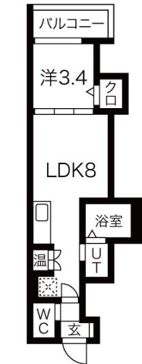 Buzz神崎川の間取り