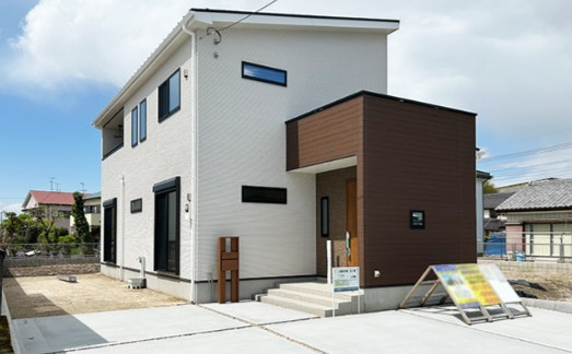 上里町忍保（全2棟)2号棟の外観|建物完成済みでございます。お部屋のご内覧可能でございます。お気軽にお問合せ下さいませ(^▽^)/