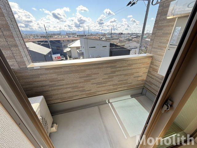 グレイスハウスのバルコニー