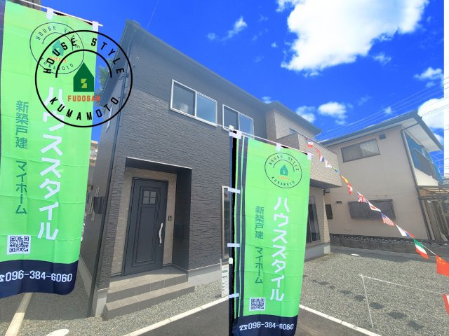 熊本市西区池田2丁目第3-5棟（4号棟）の外観|デザイン性のある外観です。