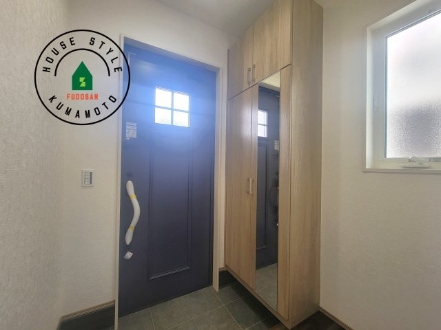 熊本市西区池田2丁目第3-5棟（4号棟）の防犯設備|二重ロックでしっかり防犯対策ができます。