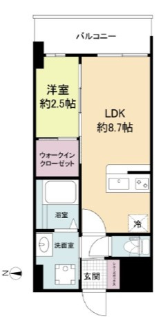 セレニテ新大阪グランデ ミリューの間取り