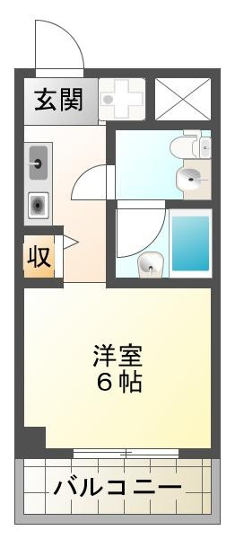 パラディッソコートの間取り