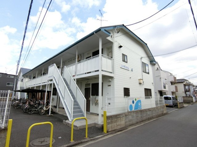 【外観】 | エーデルハイムA | 東急東横線「綱島」駅まで徒歩圏内！複数沿線利用可能です♪郵便局やコンビニが近くて便利な住環境☆