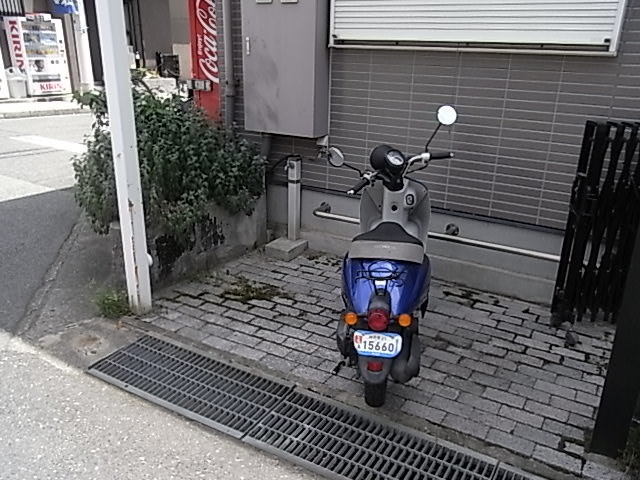ペイサージュ御影の駐車場