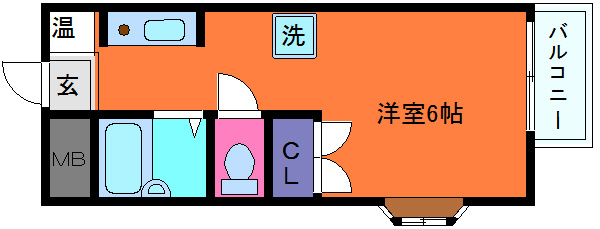 ペイサージュ御影の間取り