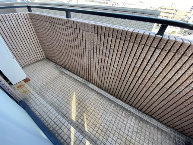 リヴェール本山のバルコニー