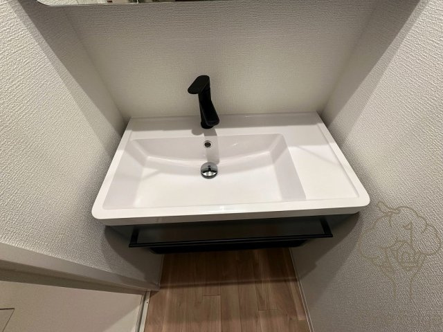 セレニテ新大阪グランデ ミリューの独立洗面台