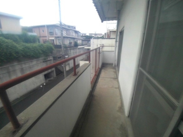 エクリート朝霧のバルコニー