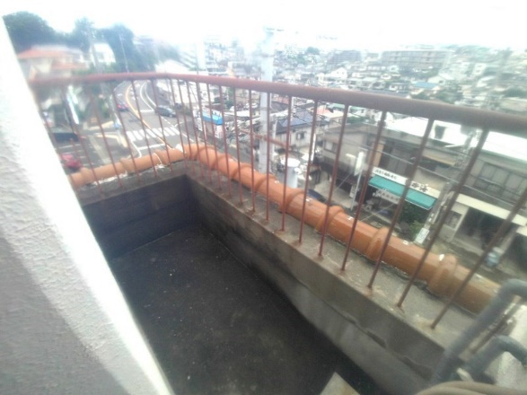 エクリート朝霧のバルコニー