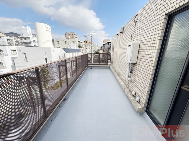 ハイム篠のバルコニー