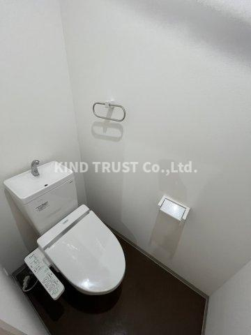 ブリックスハウス天満のトイレ|シンプルで使いやすいトイレです