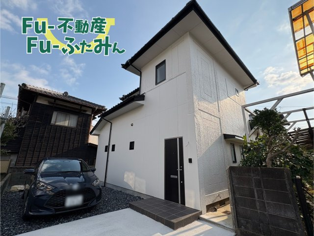 RESET HOUSE　下関市長府中土居本町の外観|ハイセンス＆ハイクオリティなリノベーション戸建!!
 【下関市中土居本町・リノベーション中古戸建】