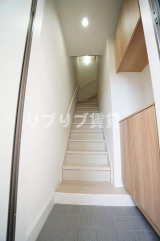 グランデYの玄関